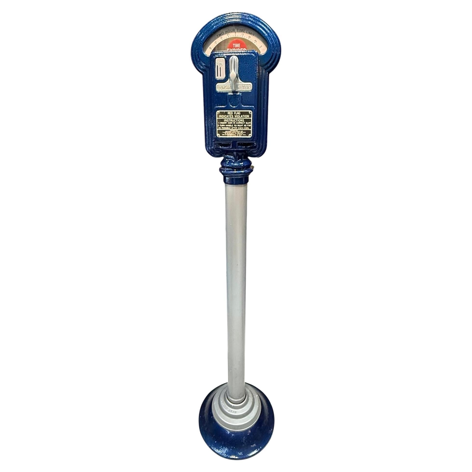 Parchimetro Duncan della metà del XX secolo