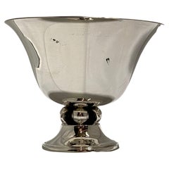 Mid 20th Century Durham Sterling Silver Footed Bowl or Compote
