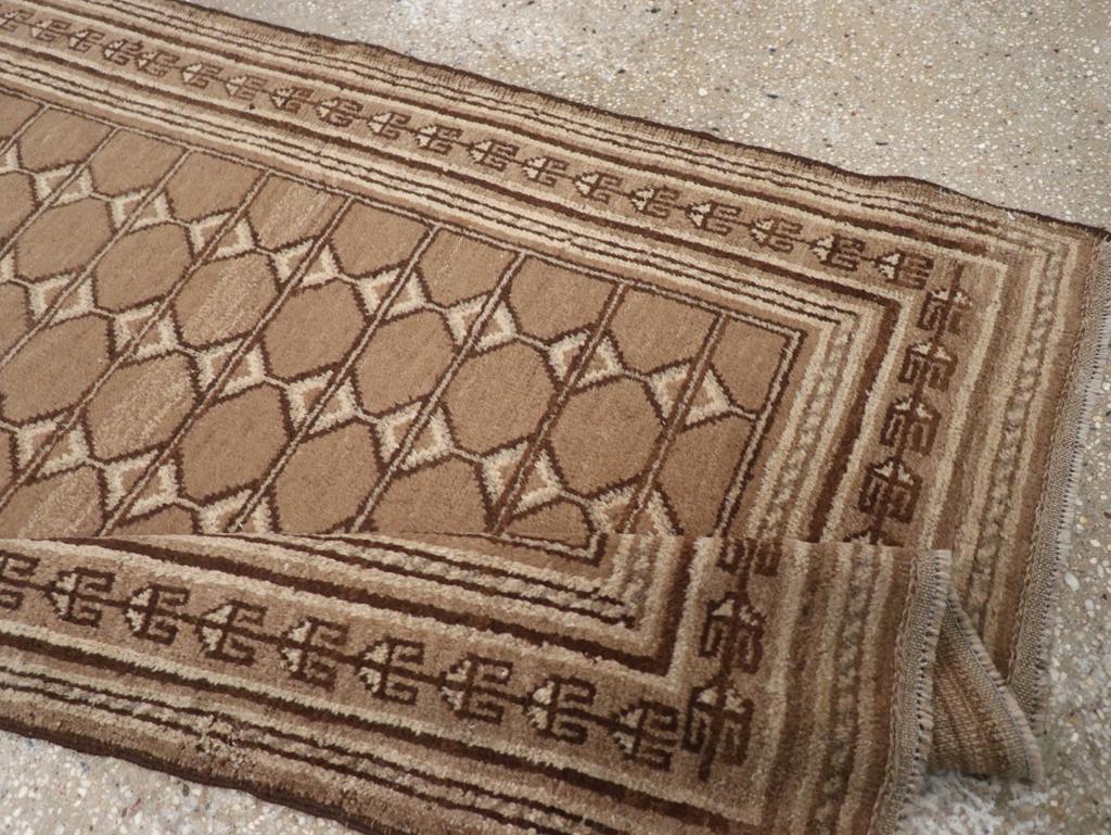 Laine Tapis du milieu du 20e siècle du Turkestan oriental Samarkand en vente