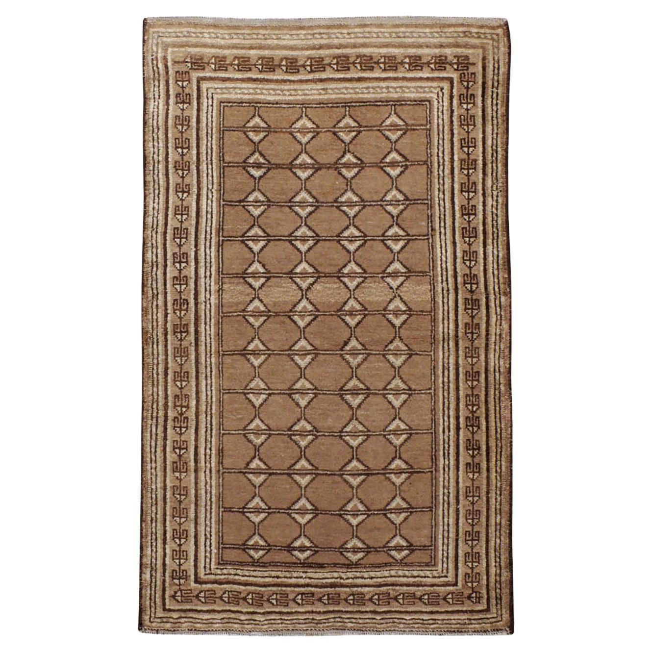 Tapis du milieu du 20e siècle du Turkestan oriental Samarkand en vente