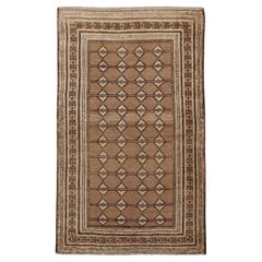 Tapis du milieu du 20e siècle du Turkestan oriental Samarkand