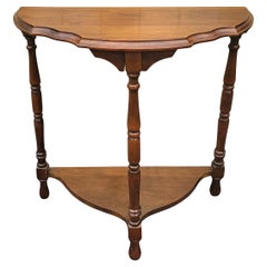 Mitte des 20. Jahrhunderts Edwardian Style Tiered Mahogany Konsolentisch