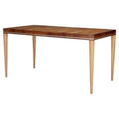 Used Mid 20th century elm and mahogany desk by Carl Bergsten