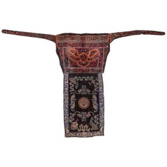 Mid-20th Century Embroidered Baby Carrier, Shui Ethnic Minority. Guizhou, China