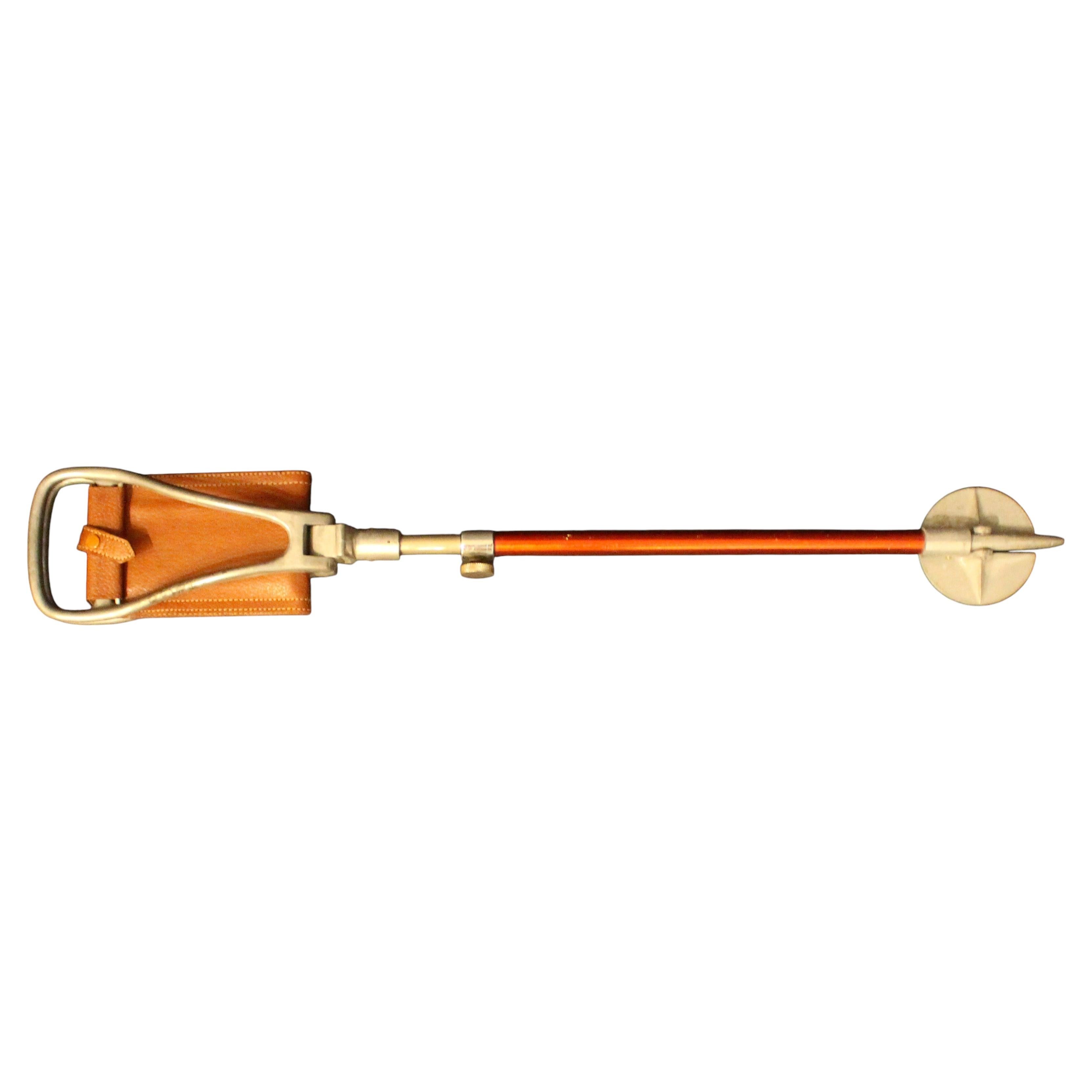 Mid-20th Century English Adjustable Height Shooting Stick