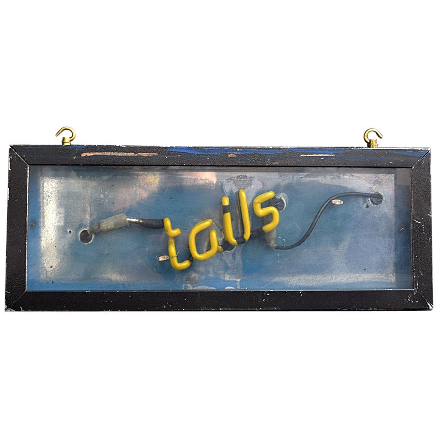 Mid-20th Century English Casino Neon Light