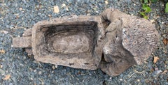 Mid-20th Century English Cast Stone Hedgehog With Wheelbarrow