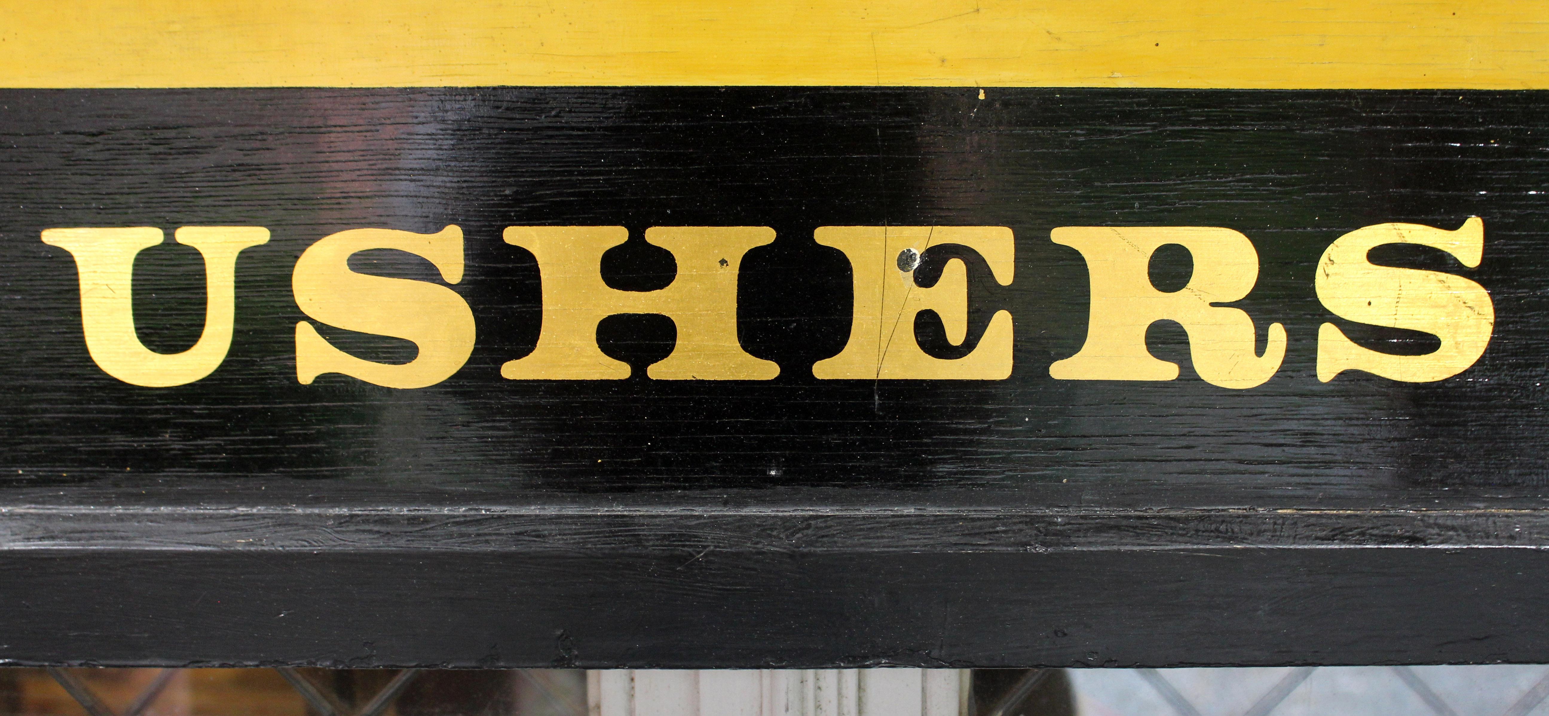 Vintage English pub sign for 