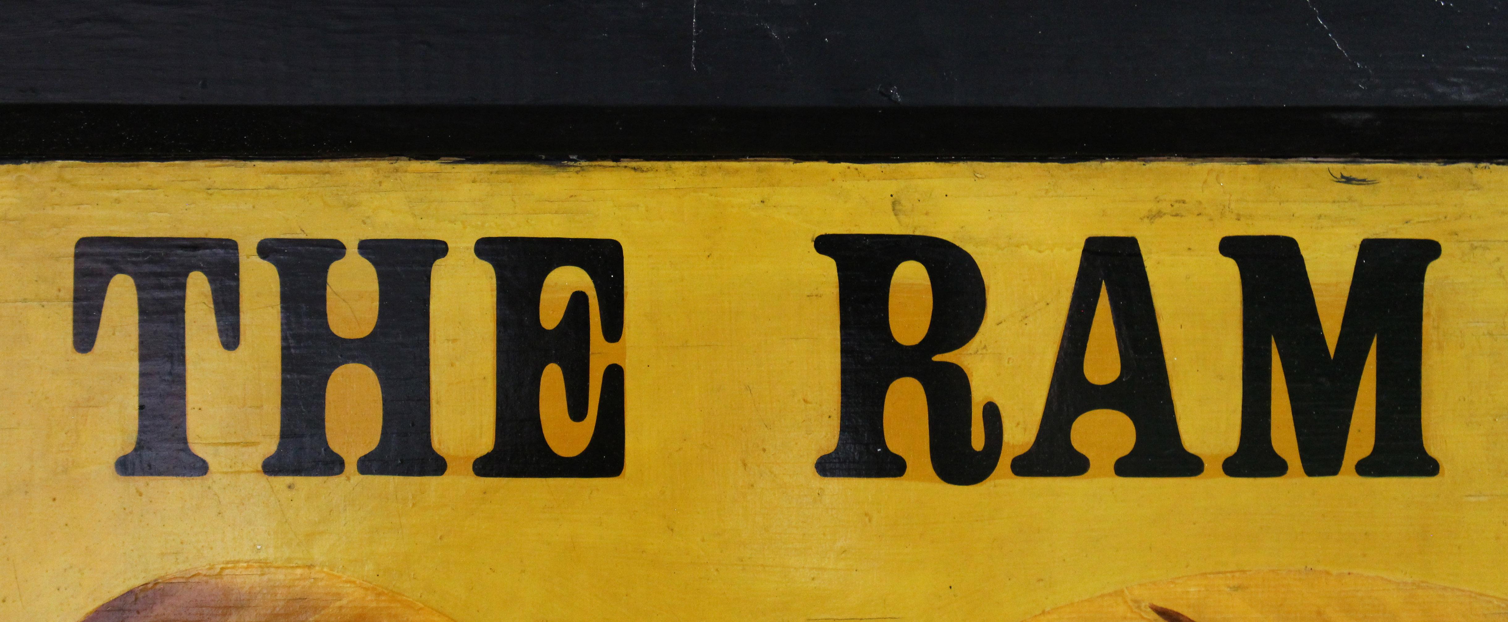 Mid-Century moderno Mid-20th Century English Pub Sign for 