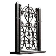 Mid-20th century English salesman sample cast metal gate model