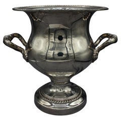 Mid-20th Century English Silver Plated Champagne Cooler