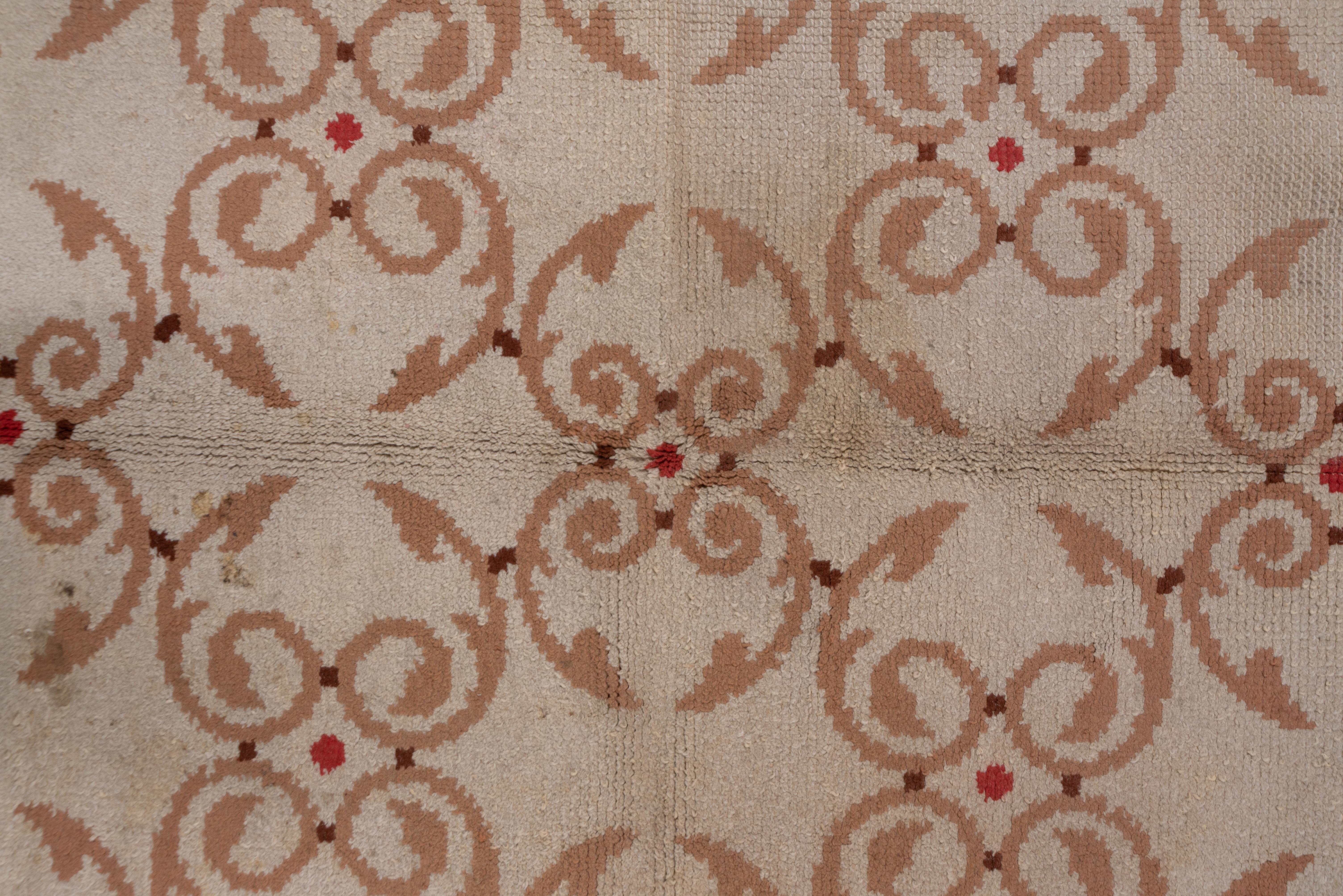 Hand-Knotted Mid-20th Century European Carpet, Modern Style