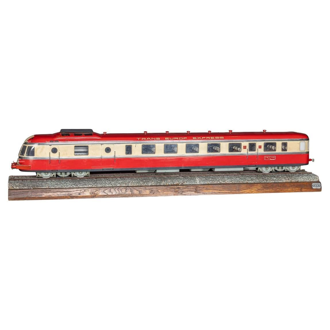 Modellino della metà del 20° secolo del Trans Europ Express c.1960 in vendita