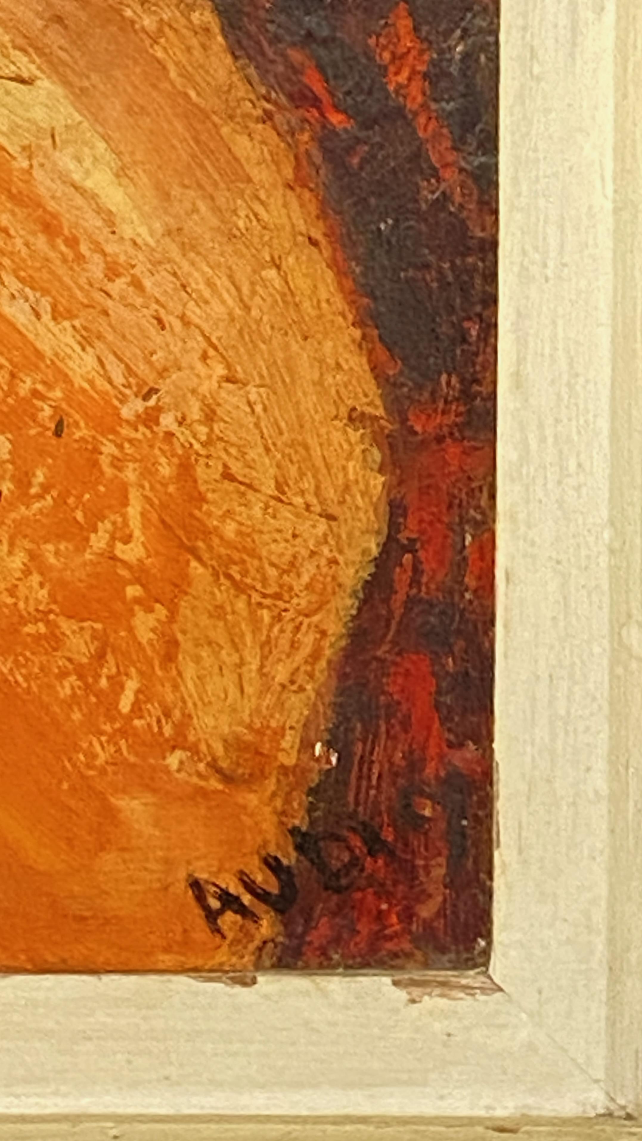 Pittura espressionista di nudo della metà del XX secolo in vendita 4