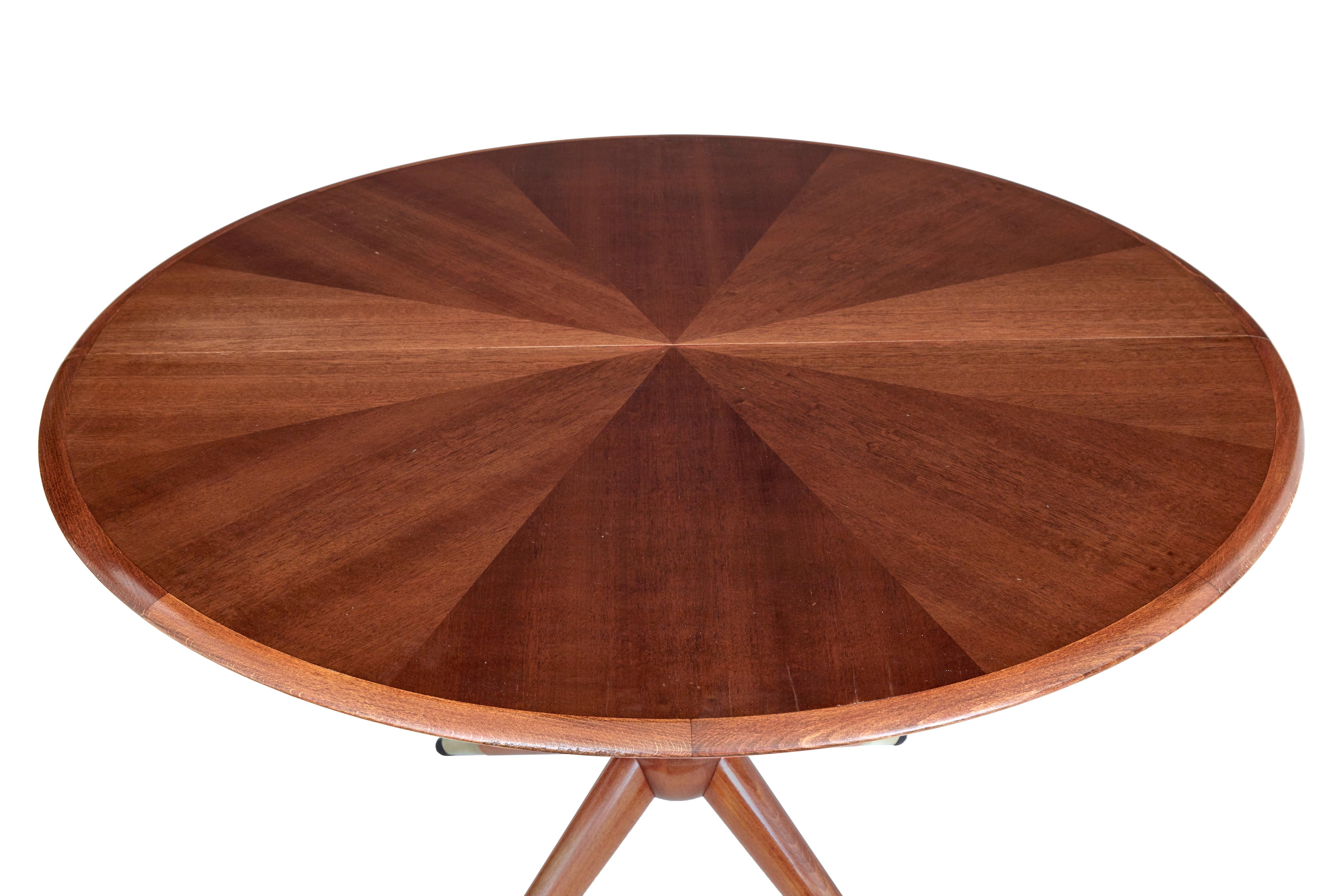 Woodwork Mid-20th Century Extending Teak Dining Table by David Rosen