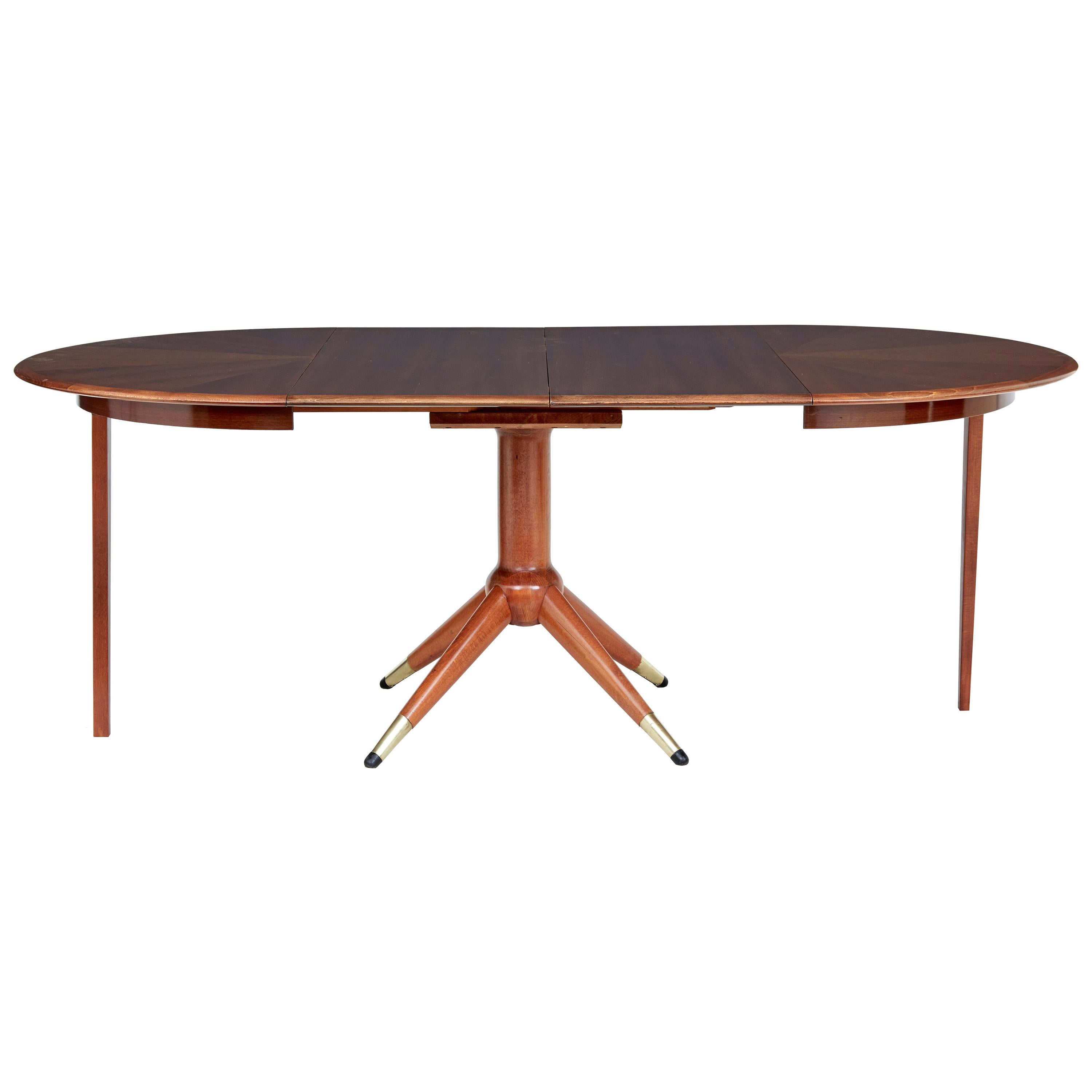 Mid 20th Century Extending Teak Dining Table by David Rosen