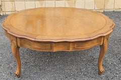 Mid-20th Century Fench Provincial Fruitwood Coffe Table