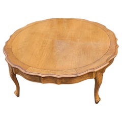 Mid-20th Century Fench Provincial Fruitwood Coffe Table