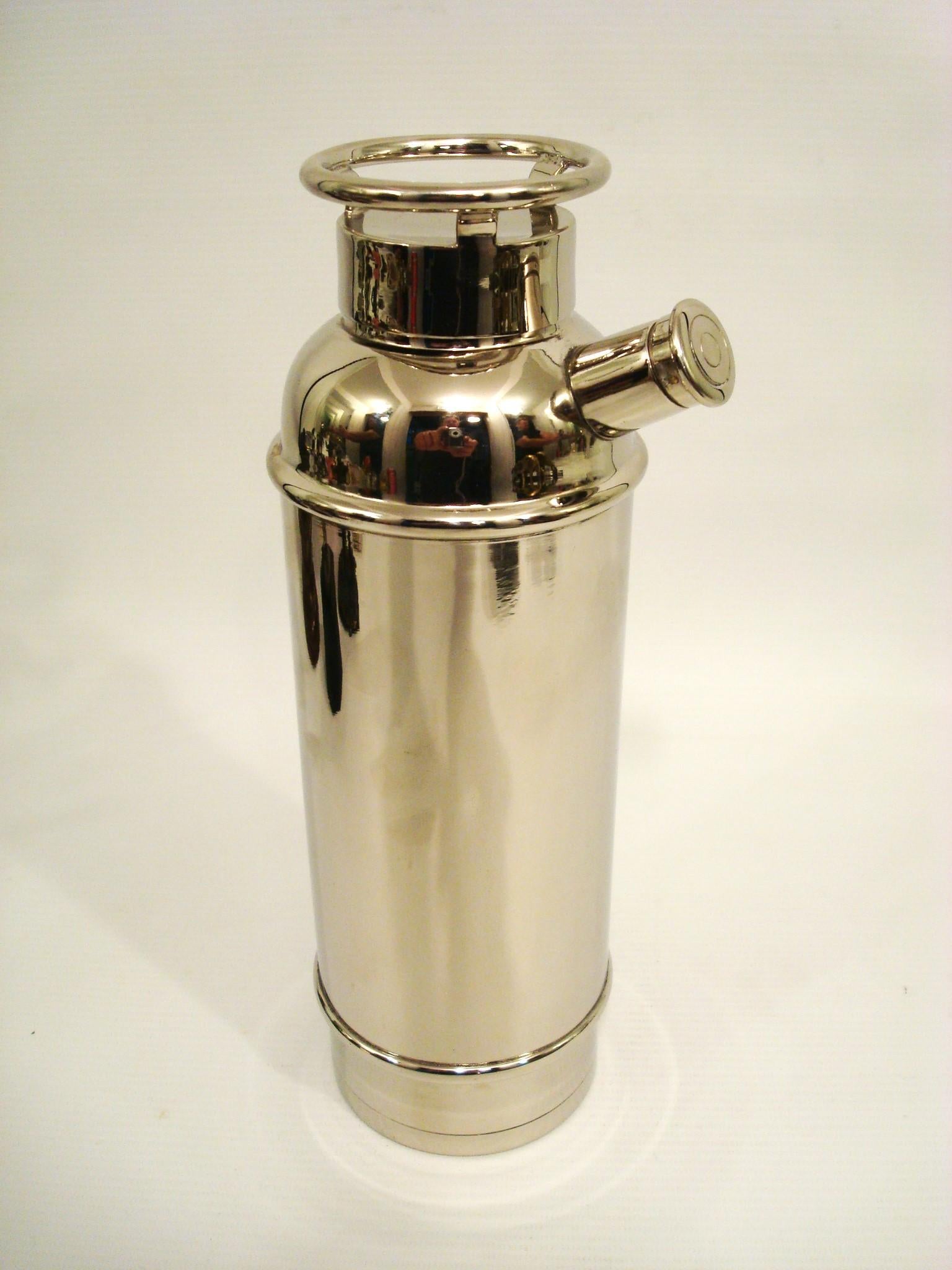 Mid 20th Century Fire Extinguisher Cocktail Shaker. Asprey UK  2