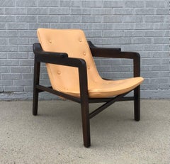 Mid 20th Century Fireplace Chair Attributed to Tove & Edvard Kindt Larsen