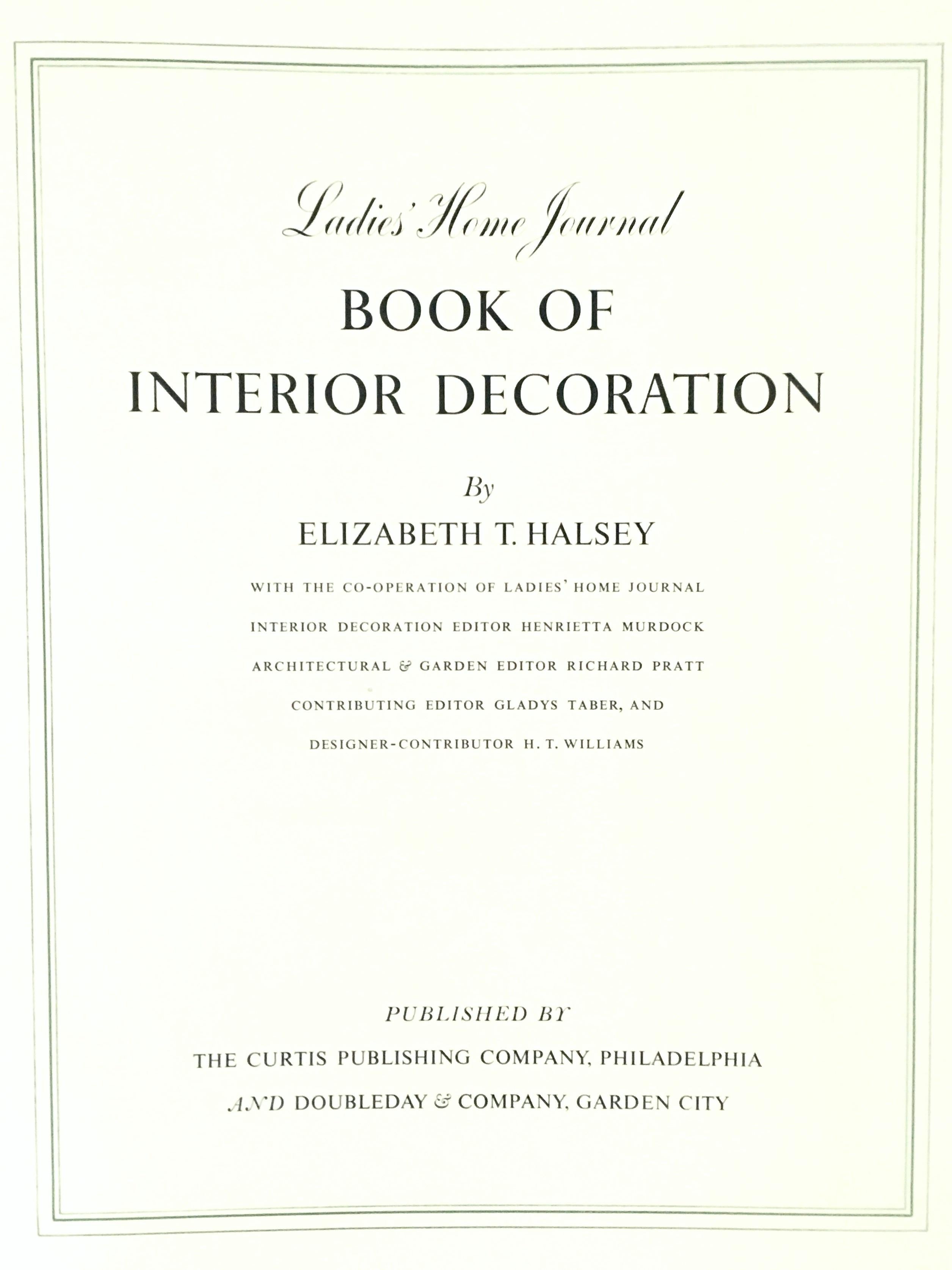 Mid-20th Century First Edition Interior Design Books Set of 2 For Sale 9