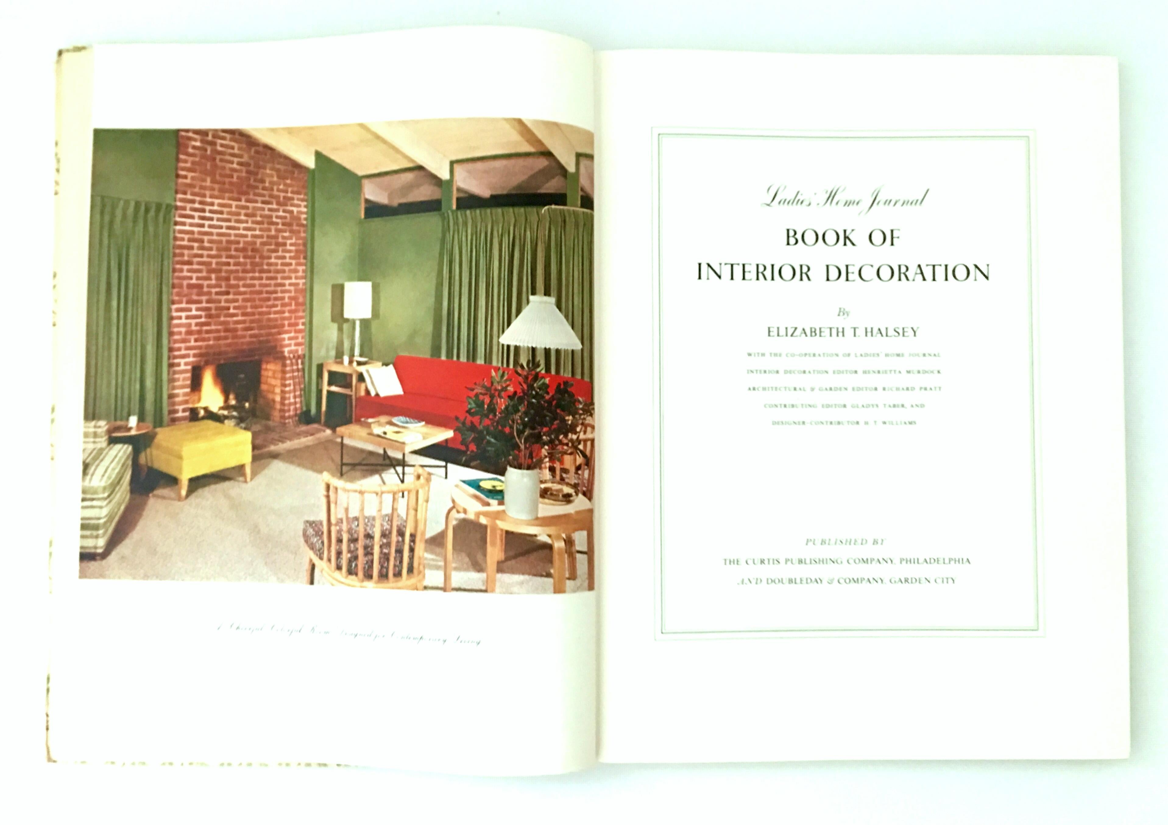 Mid-20th Century First Edition Interior Design Books Set of 2 For Sale 8