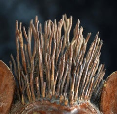 Mid-20th Century Folk Art Root Carving of a Beast