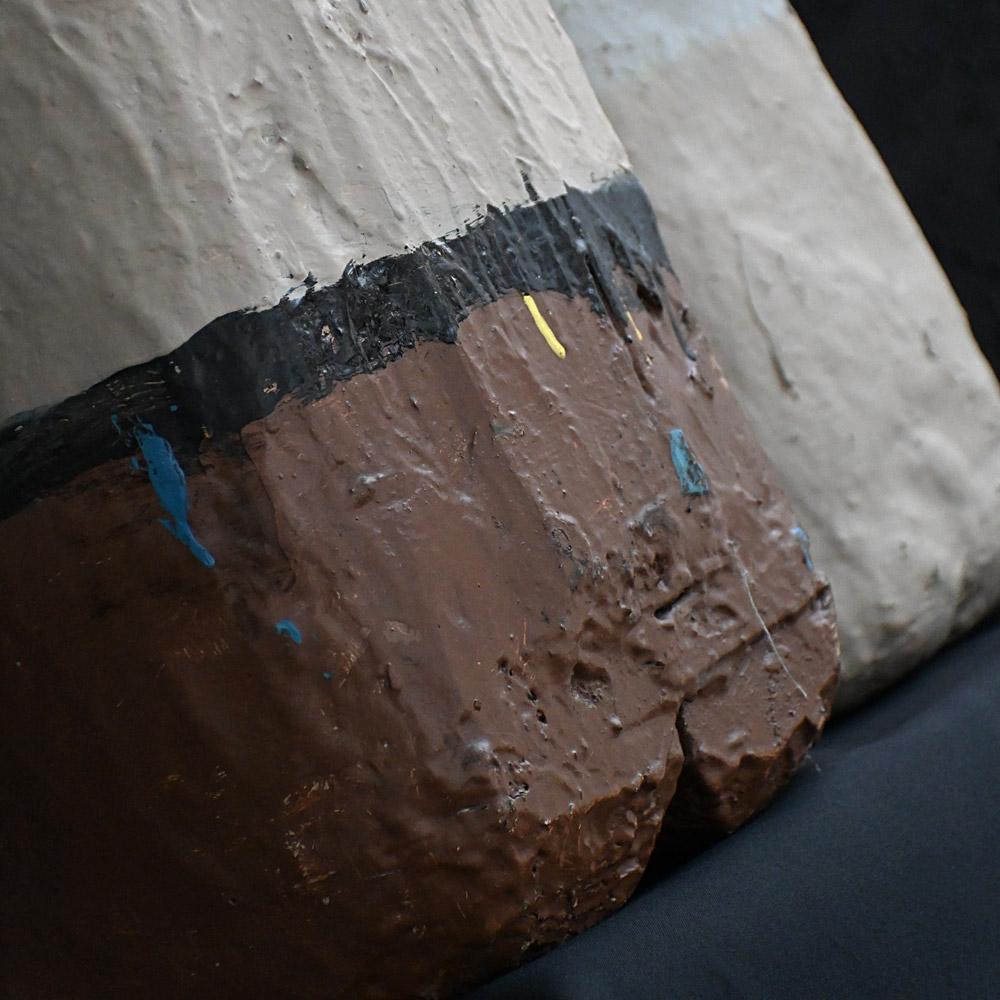 Mitte des 20. Jahrhunderts folkart geschnitzt Holz Außenseiter Kunstfiguren im Angebot 6