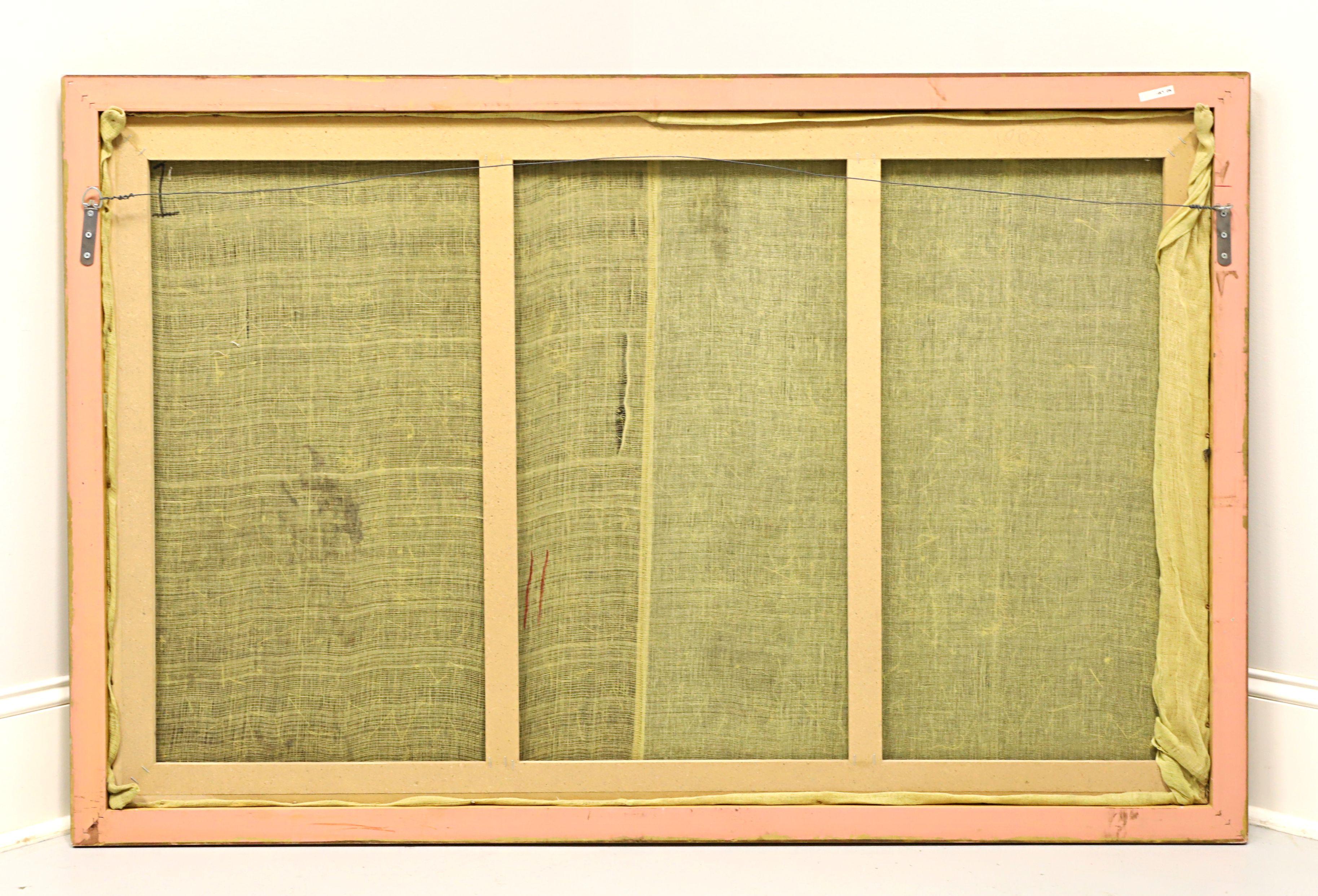 Mid 20th Century Framed Burmese Kalaga Tapestry 9