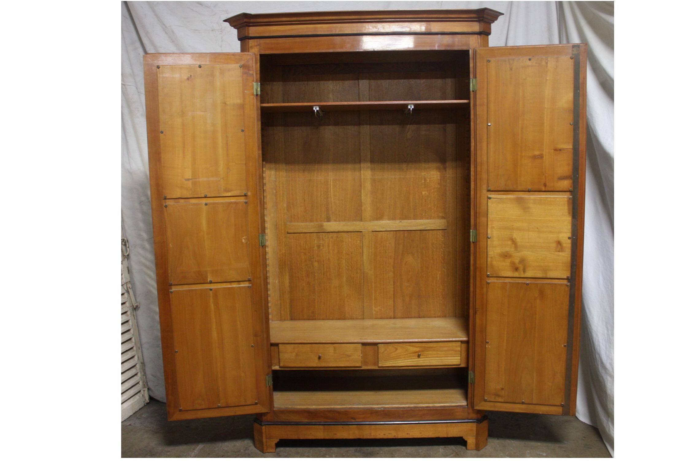 Mid-20th Century French Armoire 10