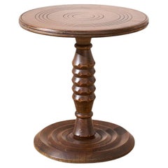 Mid 20th century French Brutalist side table