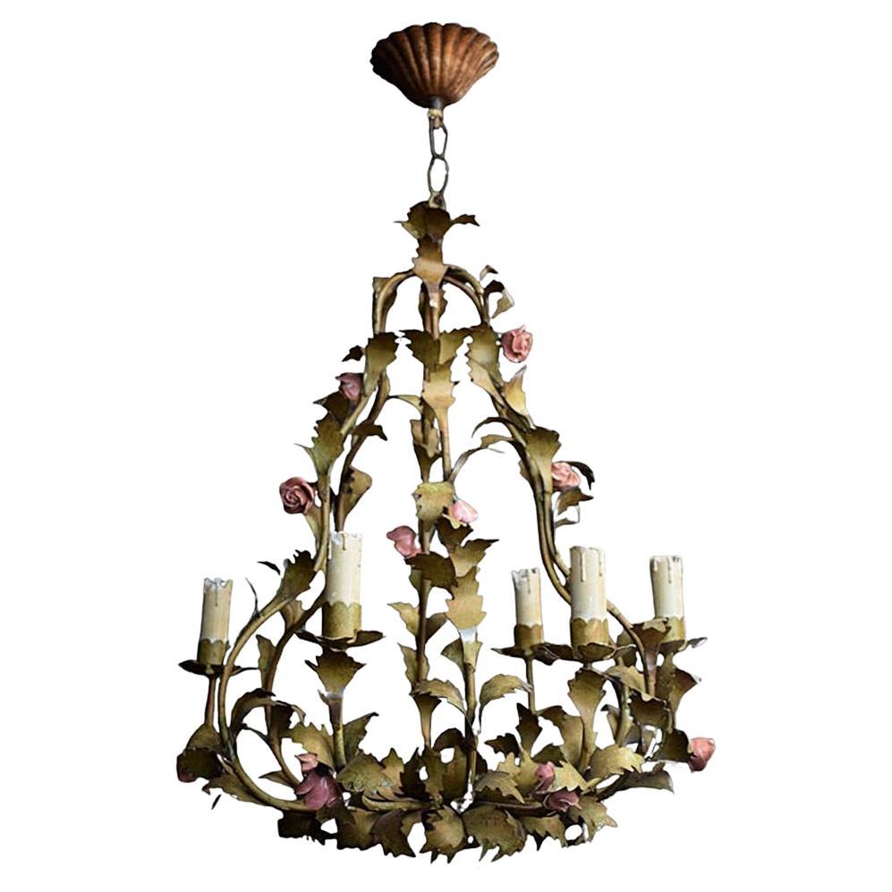 Mid-20th Century French Chandelier