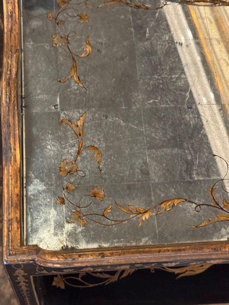 Mesa de tocador estilo Jansen de la Chinoiserie francesa de mediados del siglo XX en Bueno estado para la venta en Dallas, TX