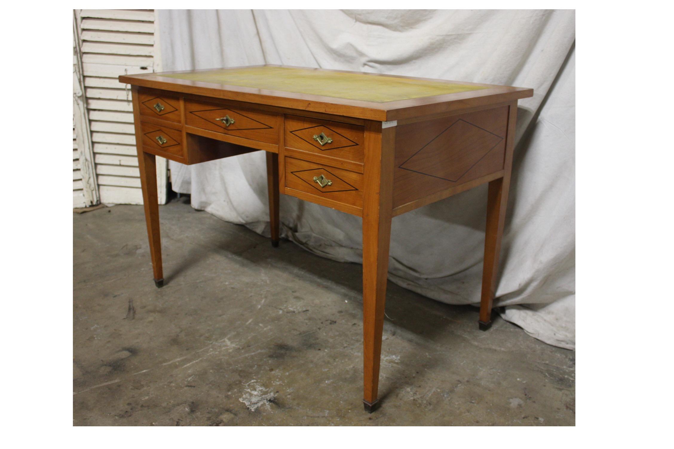 Mid-20th Century French Directoire Style Desk In Good Condition In Stockbridge, GA