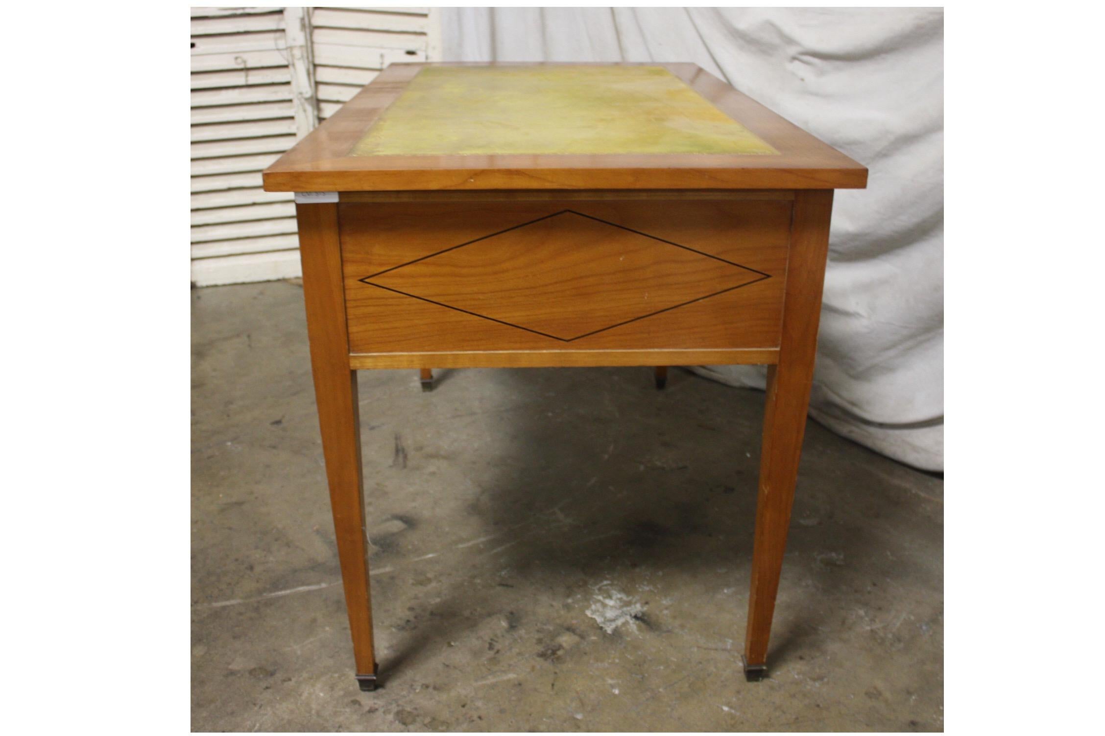 Leather Mid-20th Century French Directoire Style Desk