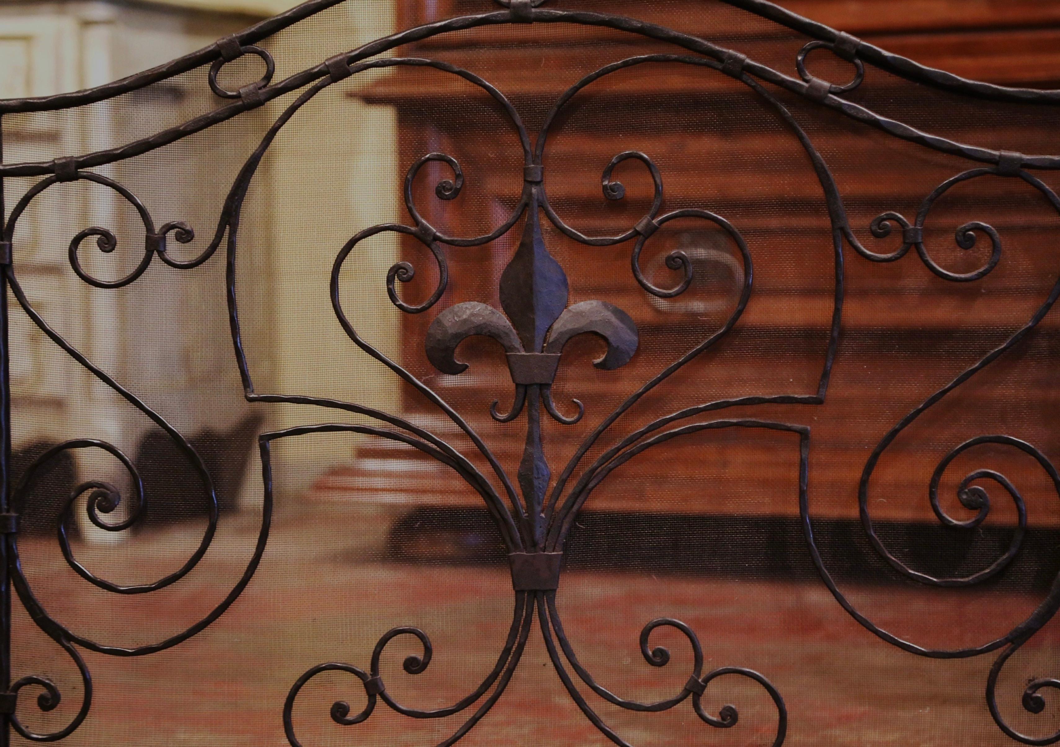 gothic fireplace screen