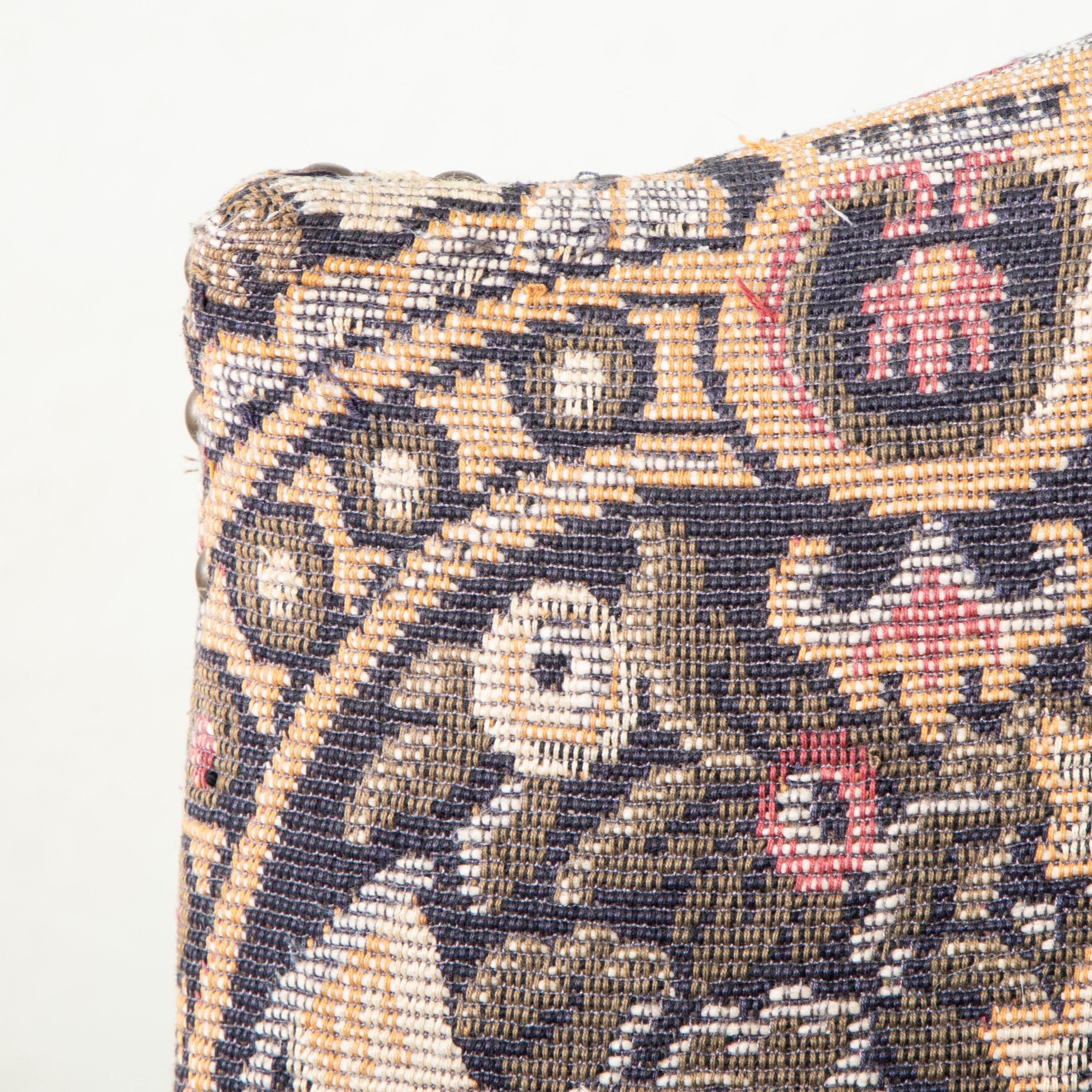 Mid-20th Century French Hand Pegged Oak Mutton Leg Chairs, Tapestry Upholstery 5