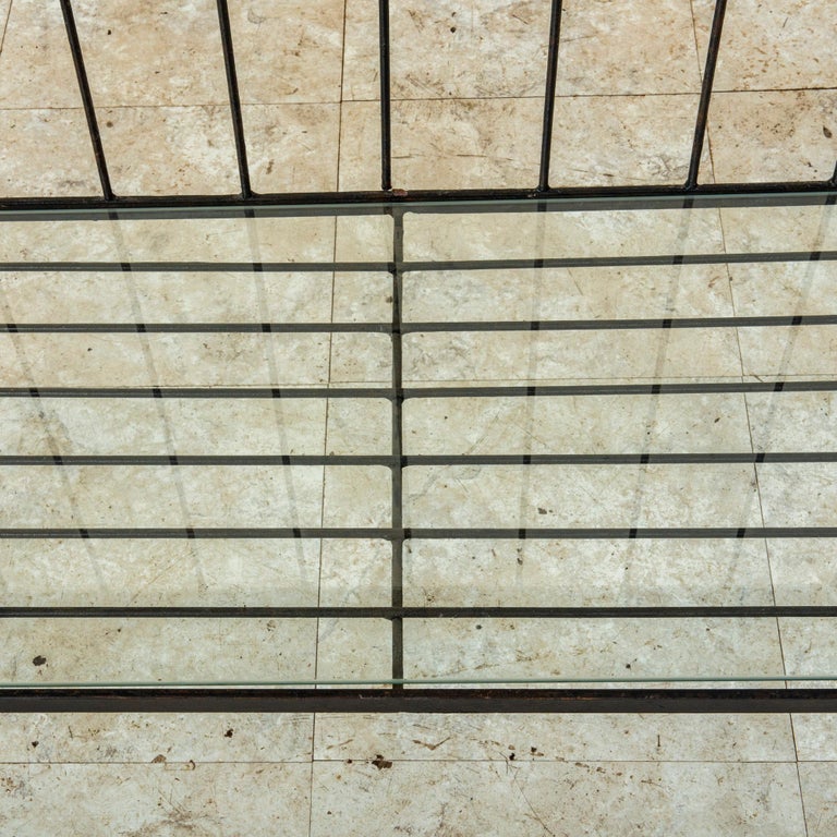 Mid-20th Century French Iron Butcher's Rack with Ram's Heads For Sale ...