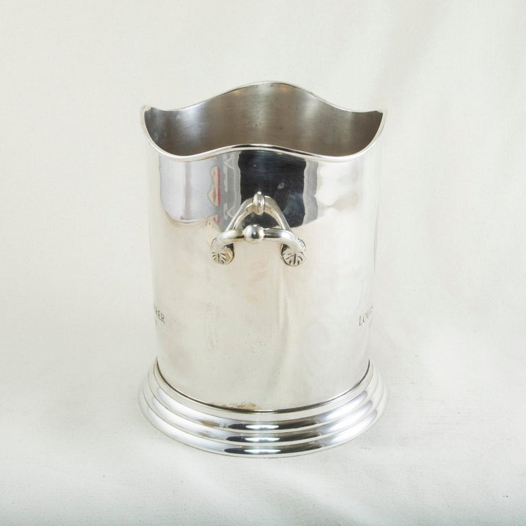 Mid20th Century French Louis Roederer Silver Plate Champagne Bucket at 1stDibs louis roederer