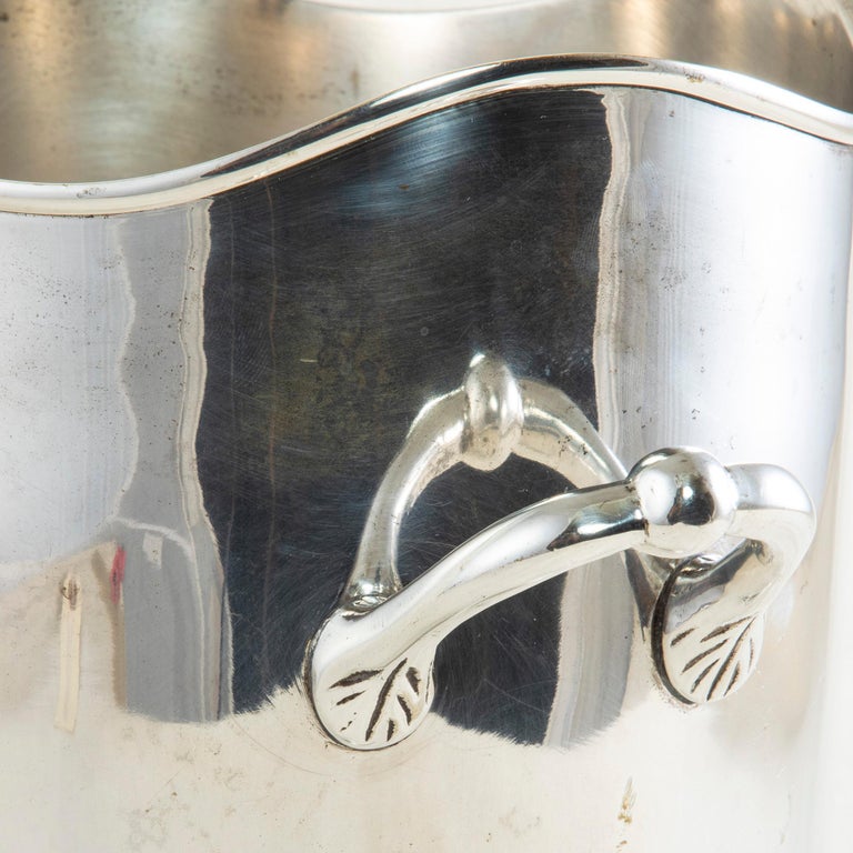Mid20th Century French Louis Roederer Silver Plate Champagne Bucket at 1stDibs louis roederer