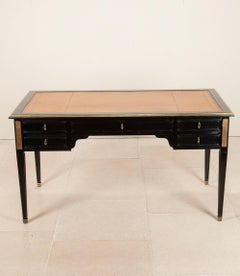 Mid-20th Century French Louis XVI Style Ebonised Writing Desk