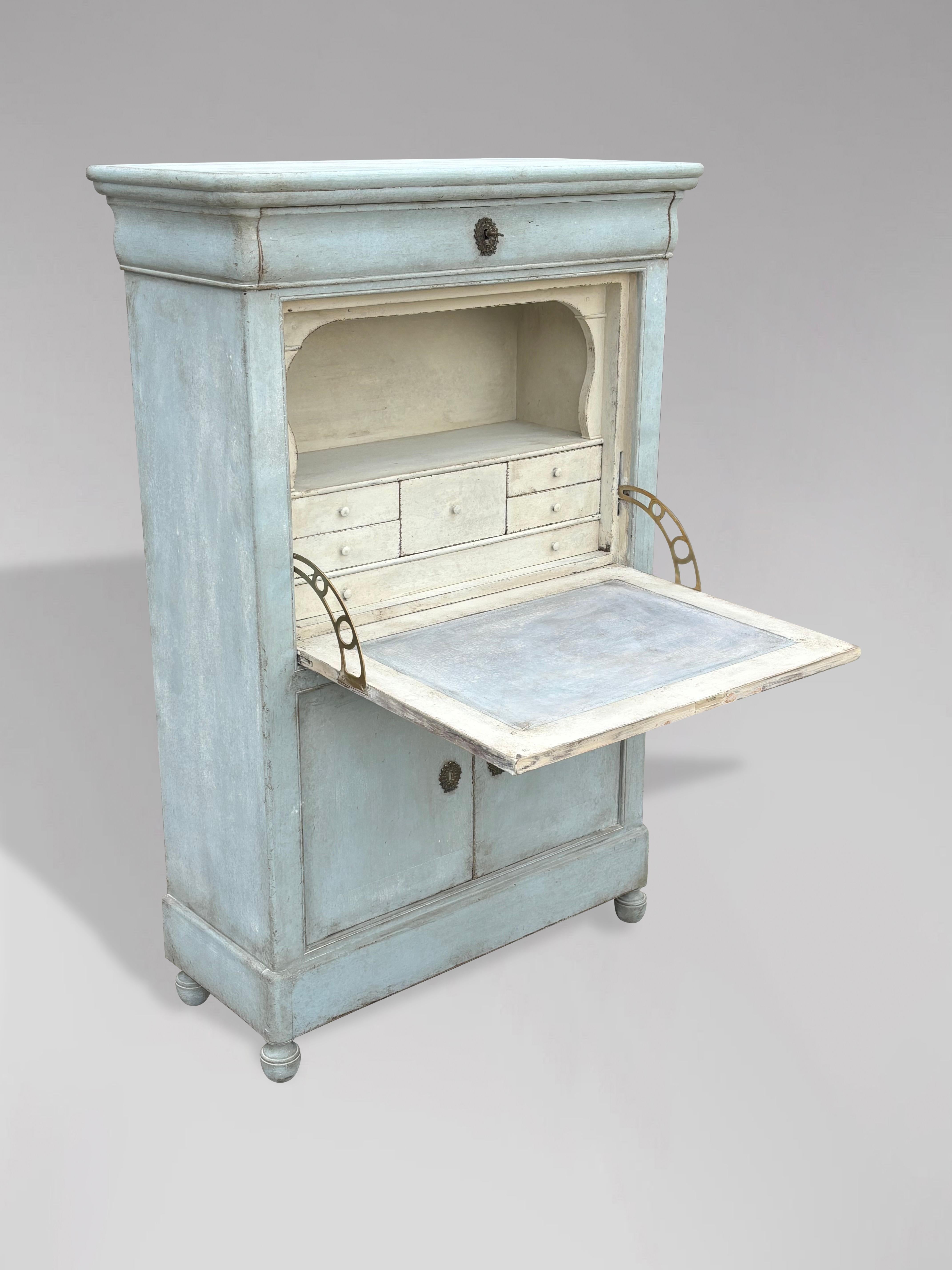 Mid 20th Century French Painted Escritoire Bureau 2