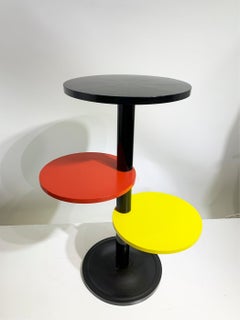 Mid-20th Century French Plastic Side Table /  Plant Stand