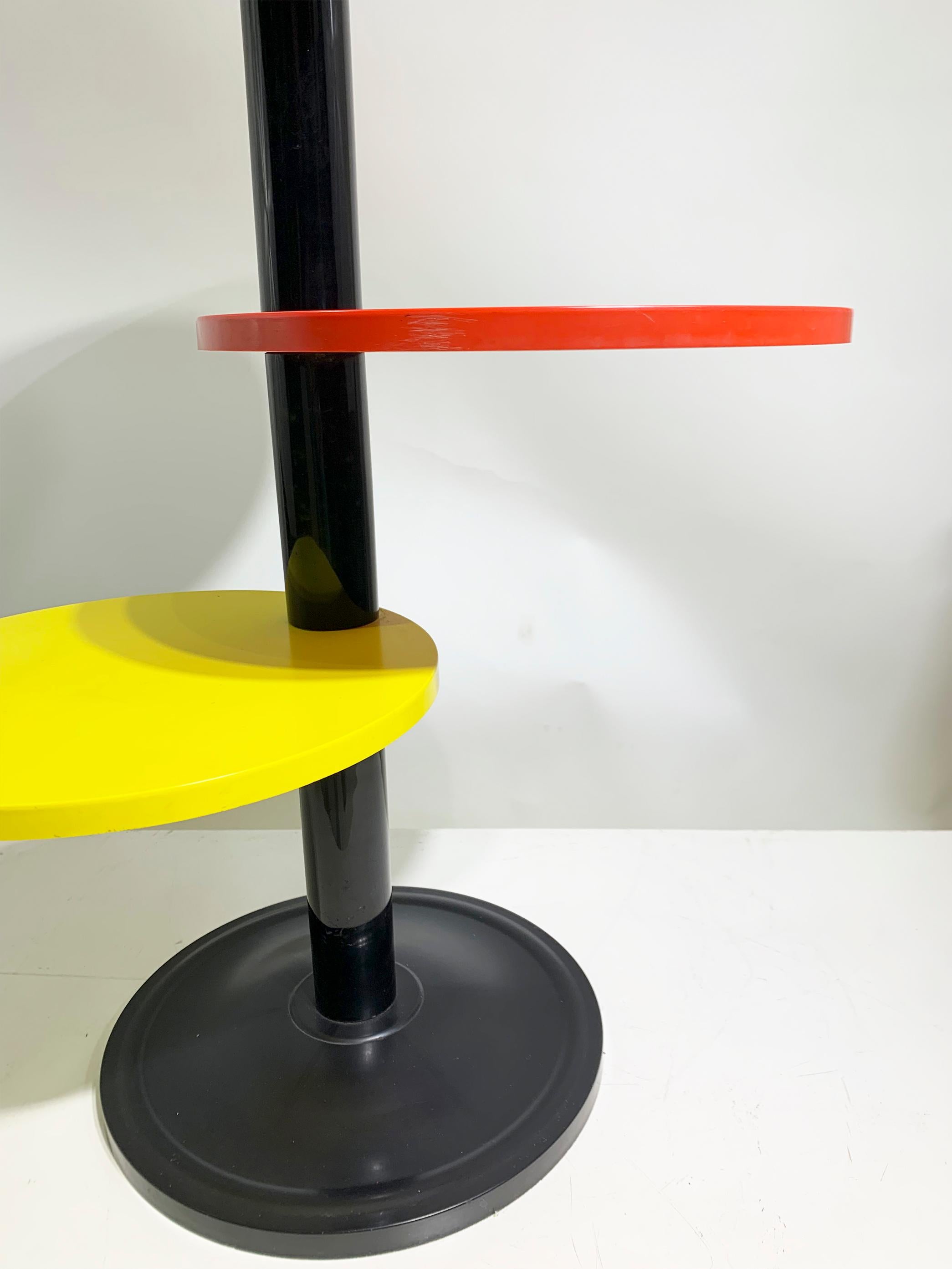 Mid-20th Century French Plastic Side Table /  Plant Stand For Sale 1