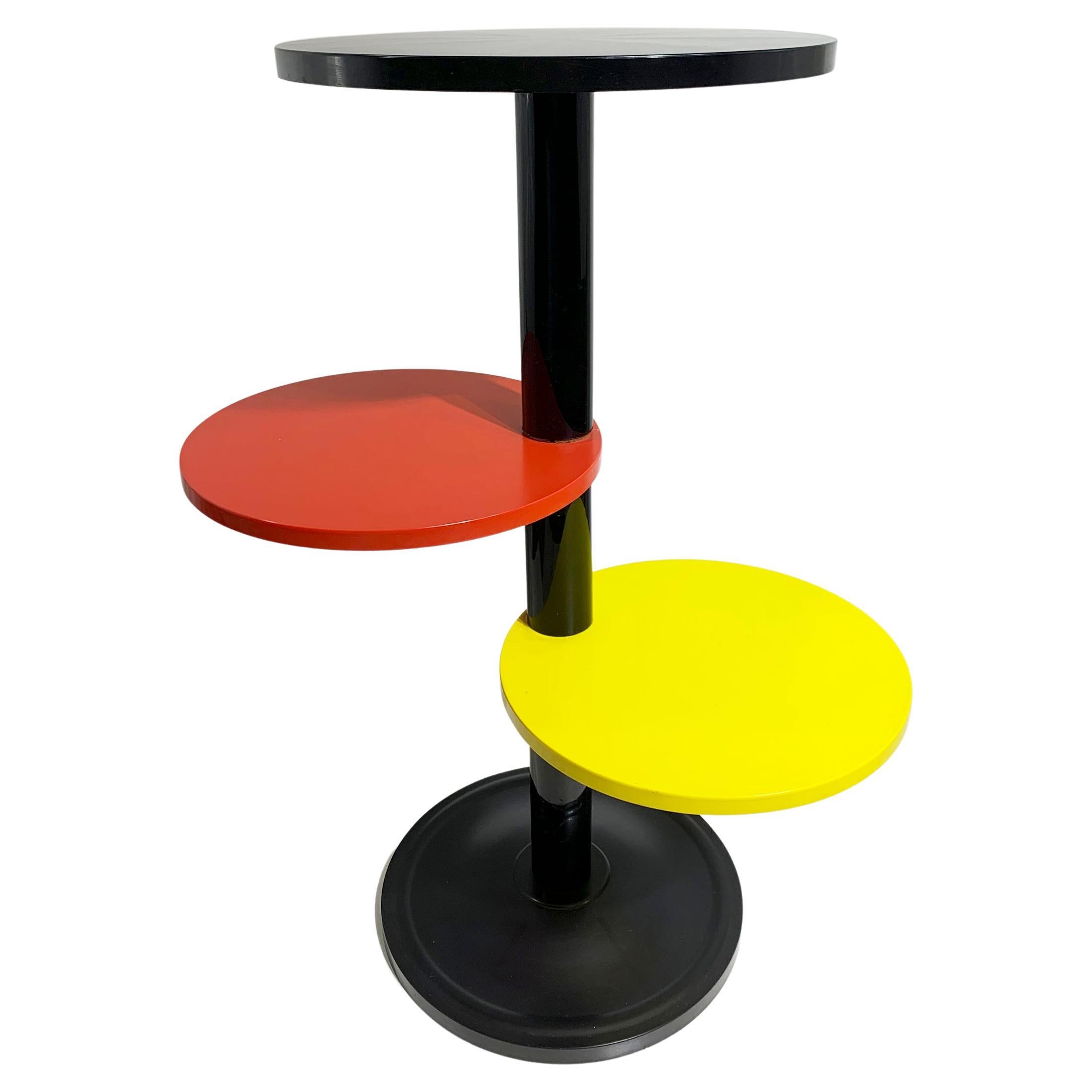 Mid-20th Century French Plastic Side Table /  Plant Stand For Sale