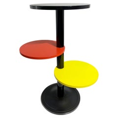 Mid-20th Century French Plastic Side Table /  Plant Stand