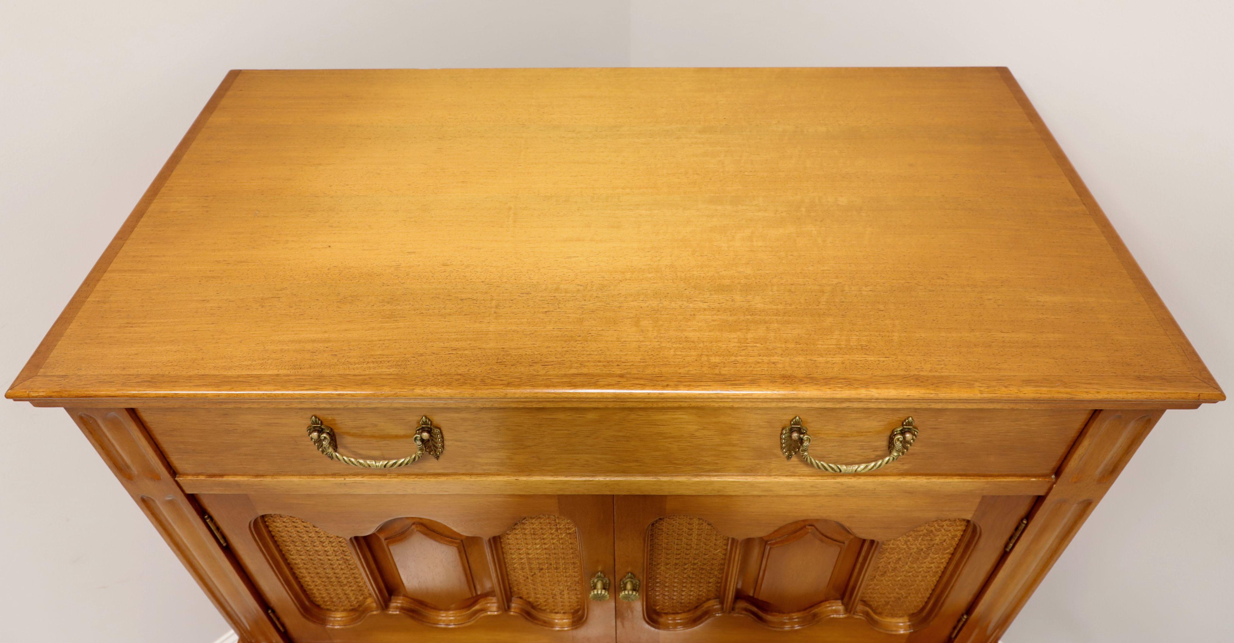 Mid 20th Century French Provincial Louis XVI Chest on Chest For Sale 1