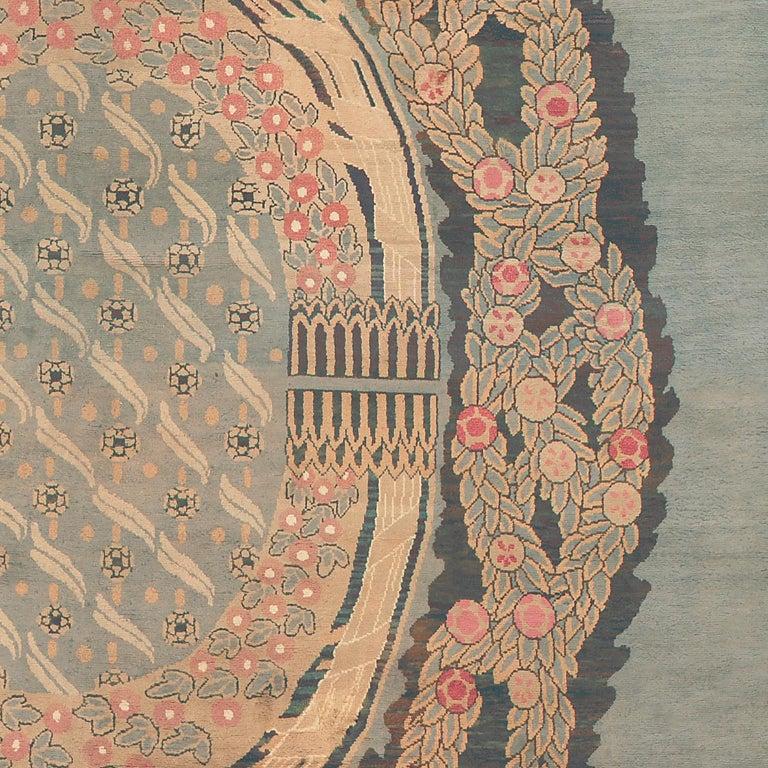 Französischer Teppich aus der Mitte des 20. im Angebot 3