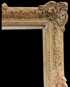 French Rococo Style Decorative Mid 20th Century Picture Frame