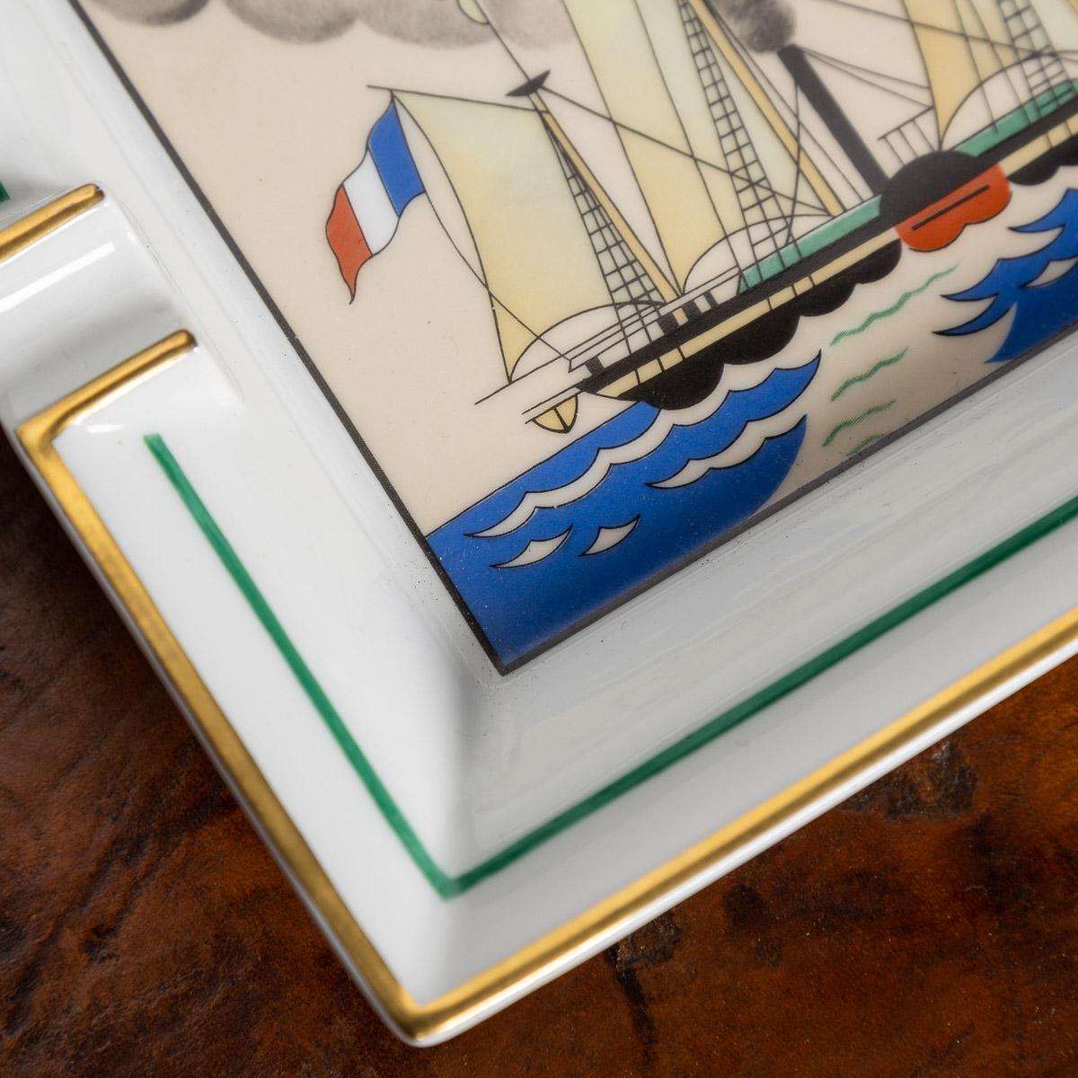 Mid-20th Century French Set of Four Equestrian Ash Trays by Hermès 6